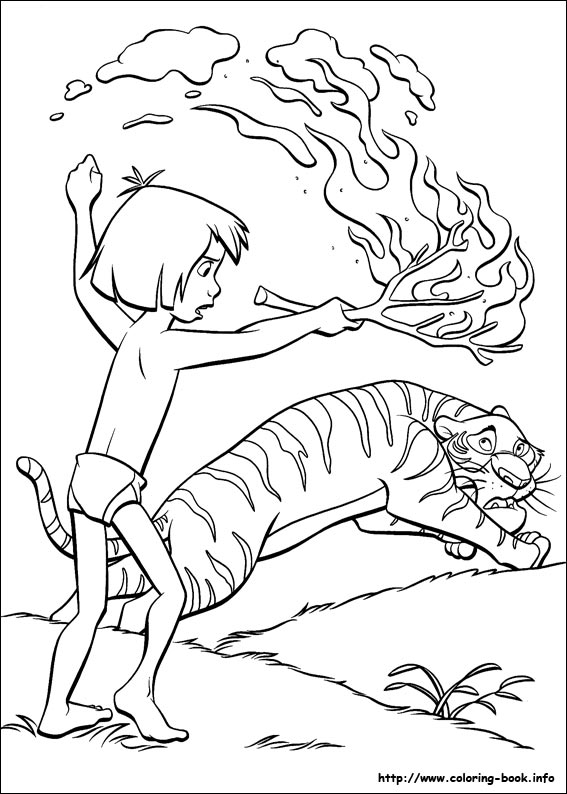 Jungle Book coloring picture